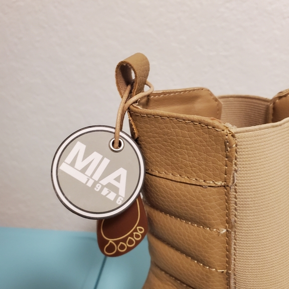 MIA Clara Boots Beige size 10 - Picture 4 of 12